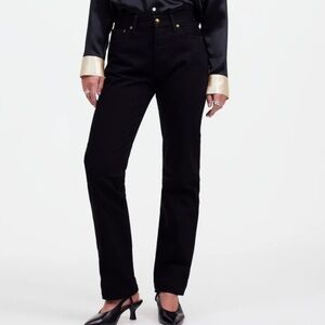 Alexa Chung for Madewell High-Rise Straight Jean in Outridge Wash size 27 NWT